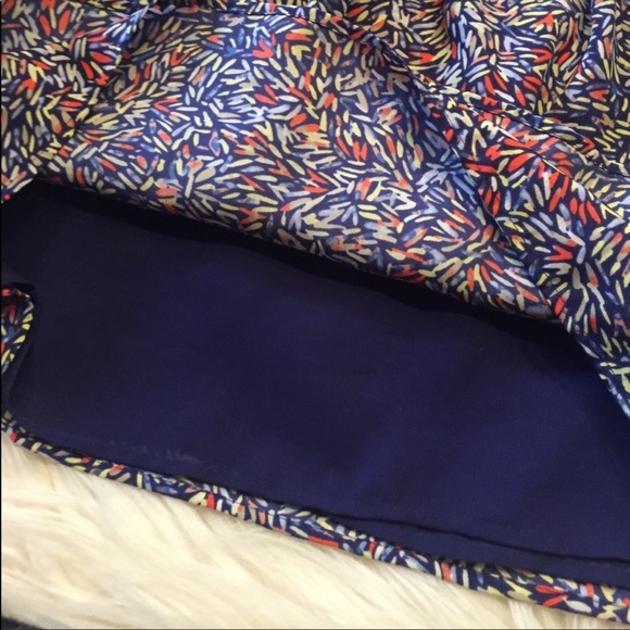 BCBGenerations Confetti Print Mini Skirt Sz 12 EUC - Picture 6 of 9